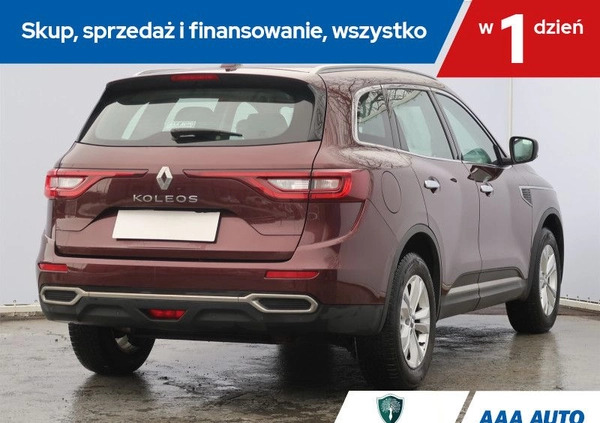 Renault Koleos cena 76000 przebieg: 87539, rok produkcji 2017 z Brzeziny małe 211